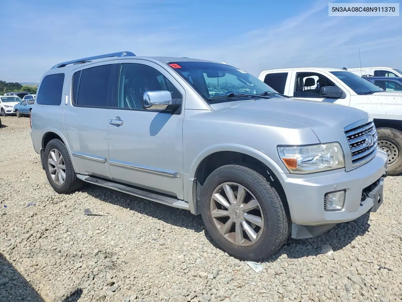 2008 Infiniti Qx56 Base VIN: 5N3AA08C48N911370 Lot: 51843746