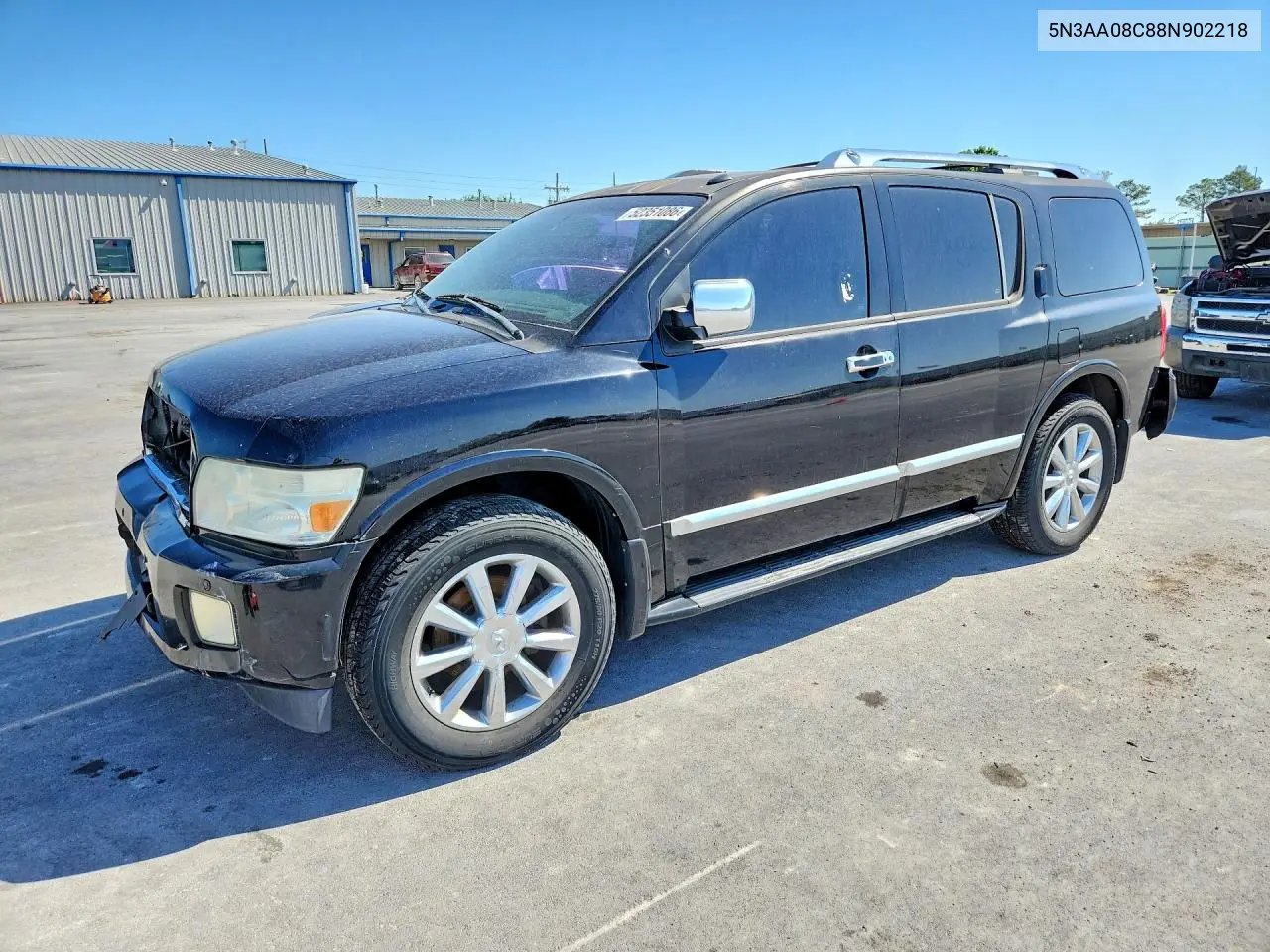 2008 Infiniti Qx56 VIN: 5N3AA08C88N902218 Lot: 52351086