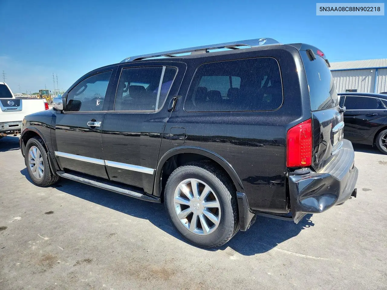 2008 Infiniti Qx56 VIN: 5N3AA08C88N902218 Lot: 52351086