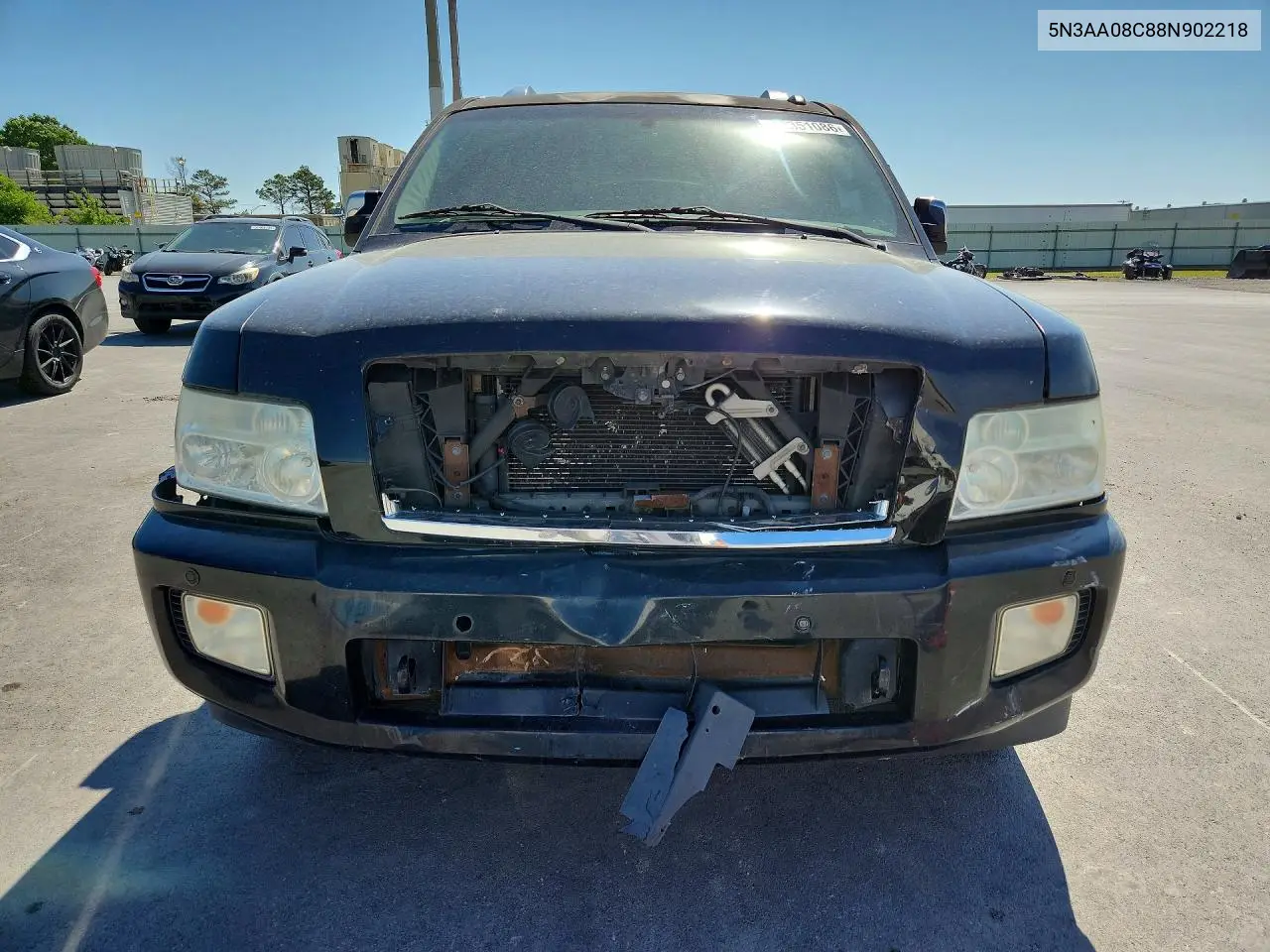 2008 Infiniti Qx56 VIN: 5N3AA08C88N902218 Lot: 52351086