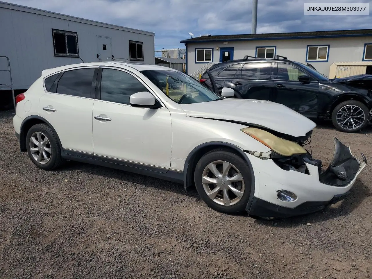 2008 Infiniti Ex35 VIN: JNKAJ09E28M303977 Lot: 53661486