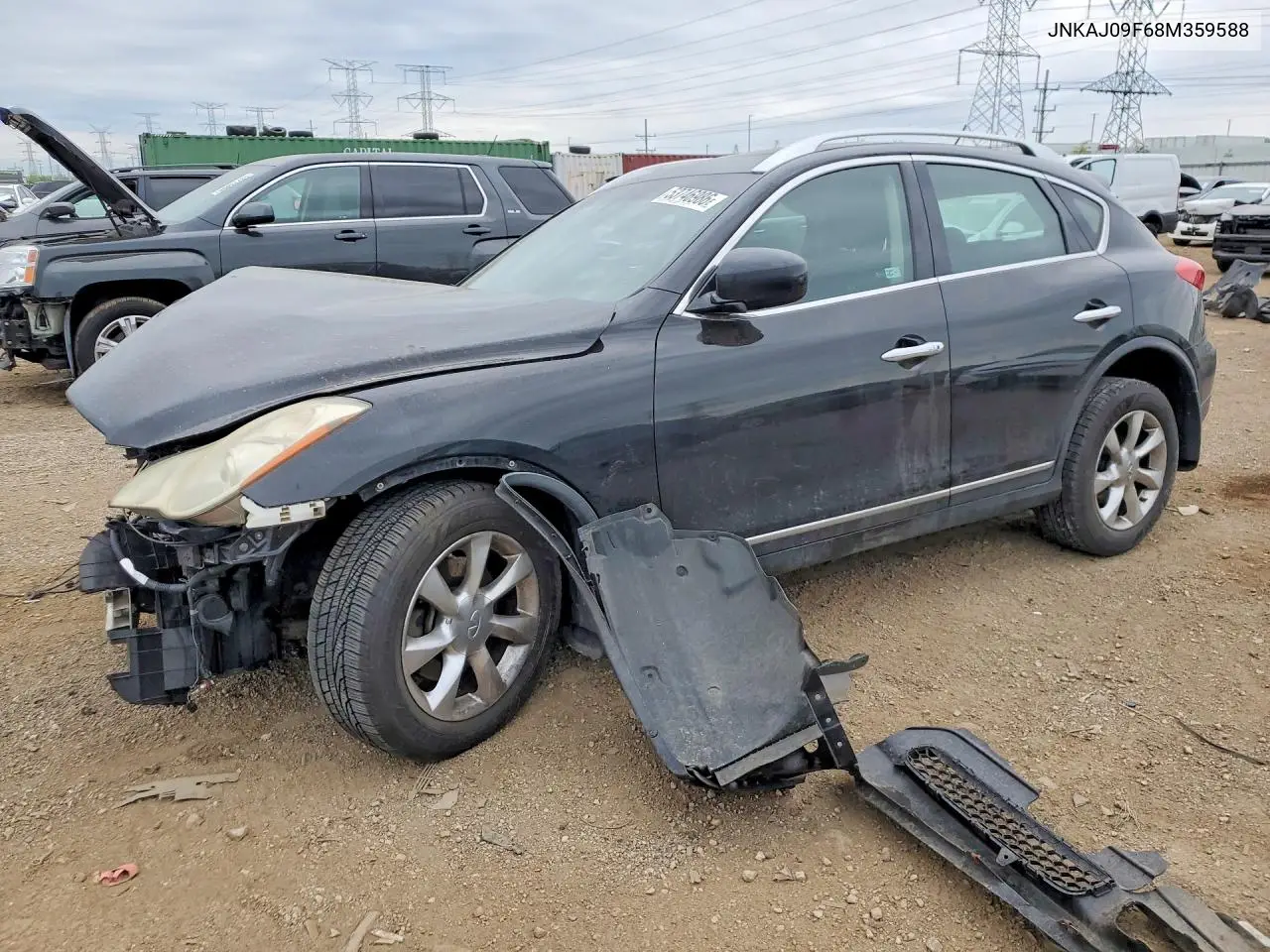 2008 Infiniti Ex35 Base VIN: JNKAJ09F68M359588 Lot: 53746986