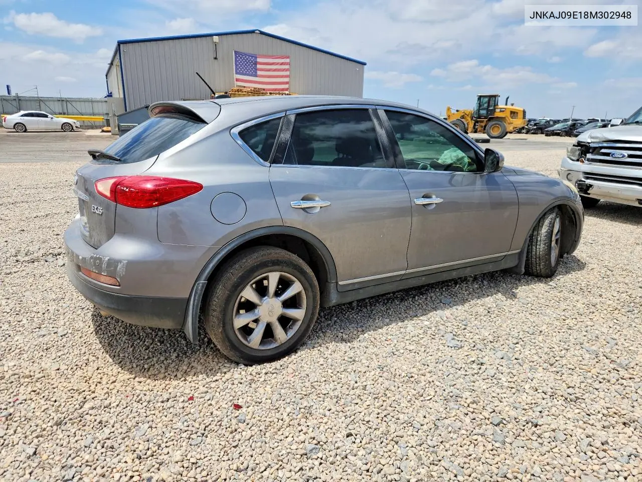 2008 Infiniti Ex35 Base VIN: JNKAJ09E18M302948 Lot: 54881506