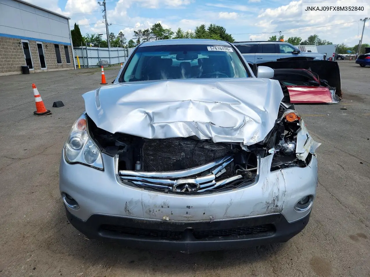 2008 Infiniti Ex35 Base VIN: JNKAJ09FX8M352840 Lot: 57616496