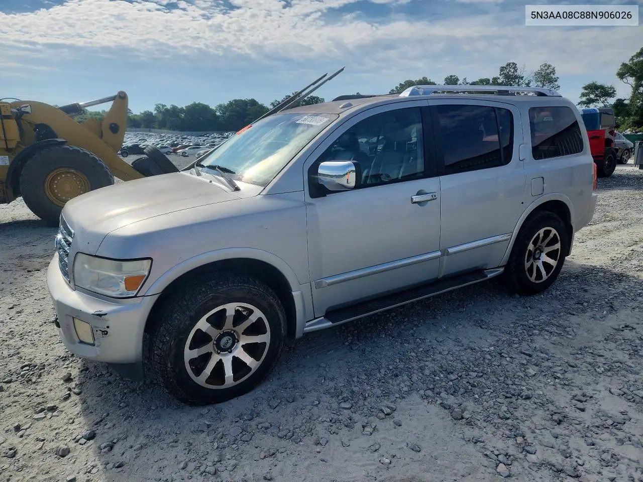 2008 Infiniti Qx56 Base VIN: 5N3AA08C88N906026 Lot: 58730646
