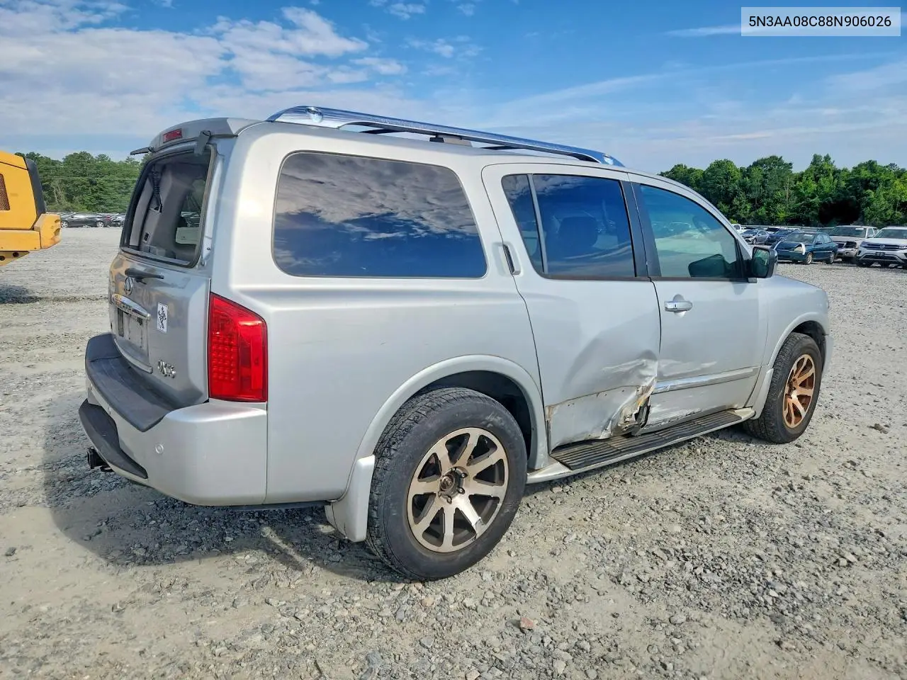 2008 Infiniti Qx56 Base VIN: 5N3AA08C88N906026 Lot: 58730646