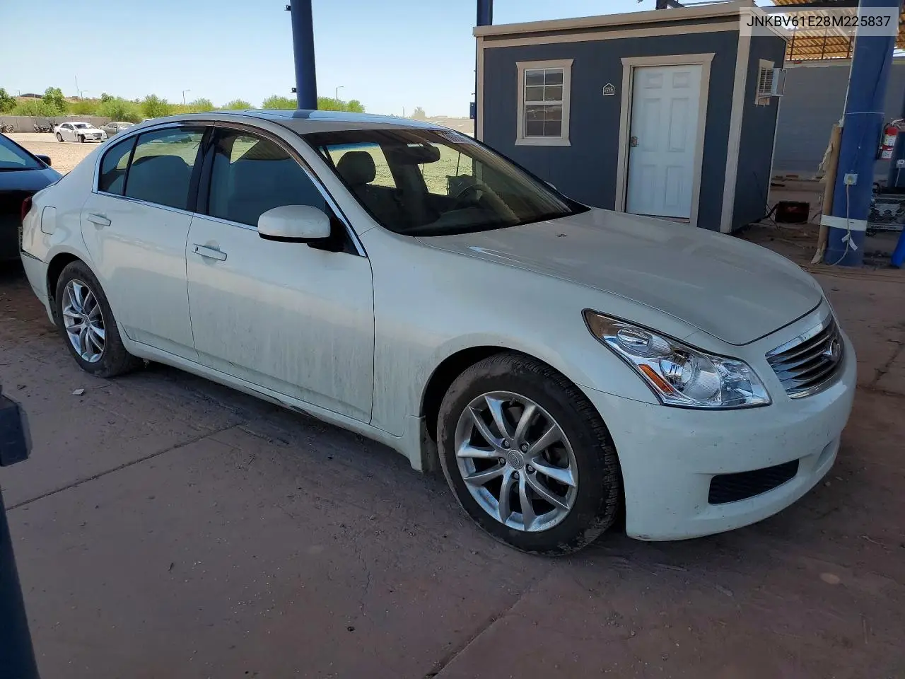 2008 Infiniti G35 Base VIN: JNKBV61E28M225837 Lot: 59889926