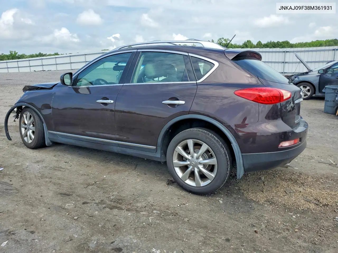2008 Infiniti Ex35 Base VIN: JNKAJ09F38M361931 Lot: 60278936