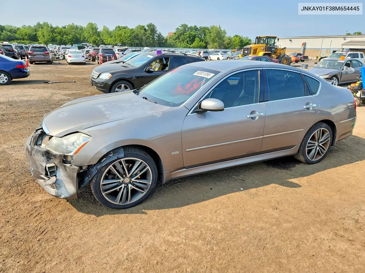 2008 Infiniti M35 X VIN: JNKAY01F38M654445 Lot: 60951896
