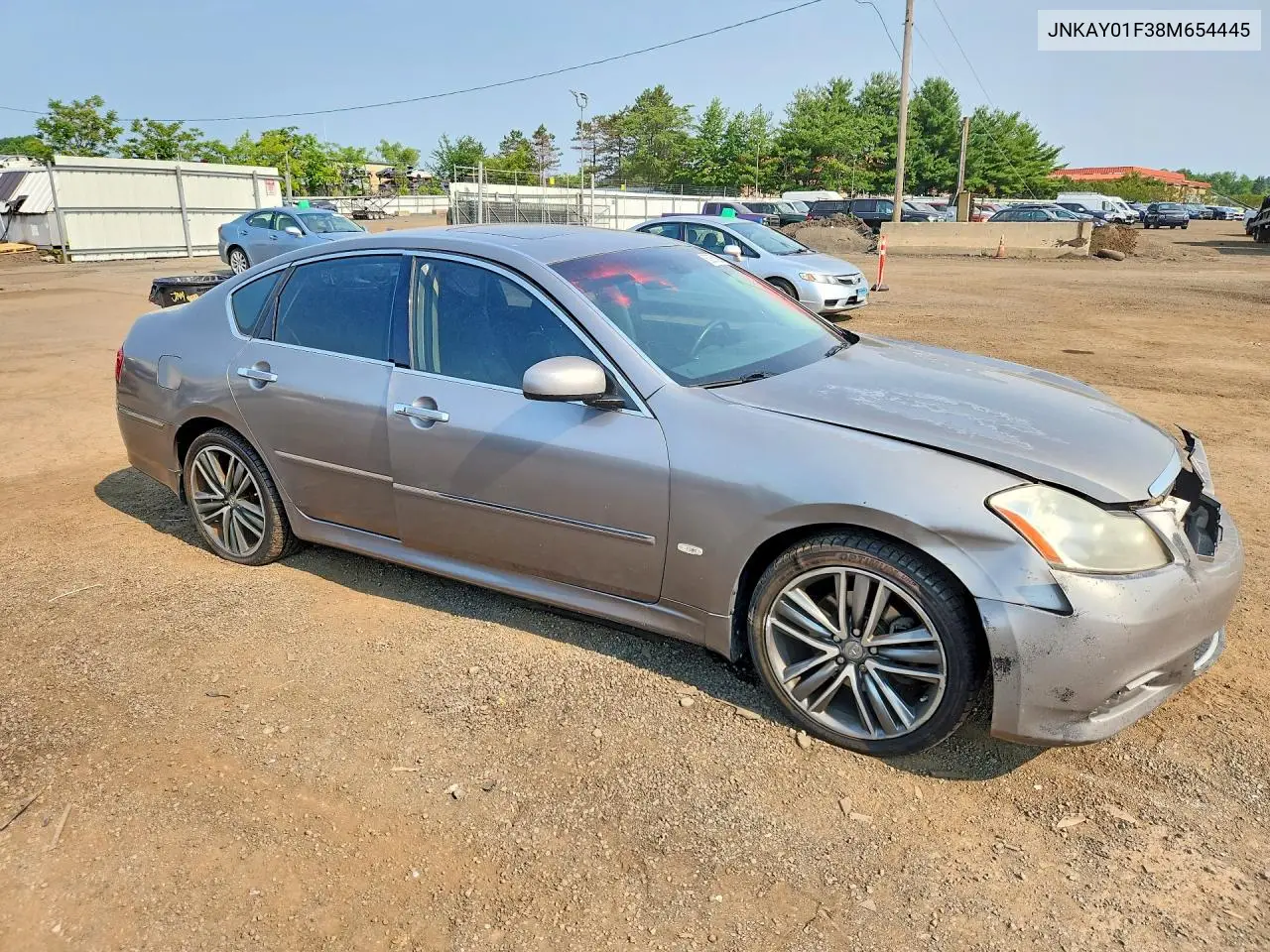 2008 Infiniti M35 X VIN: JNKAY01F38M654445 Lot: 60951896