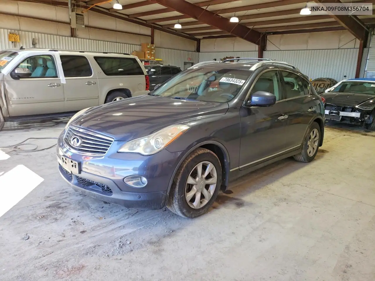 2008 Infiniti Ex35 Base VIN: JNKAJ09F08M356704 Lot: 79634325