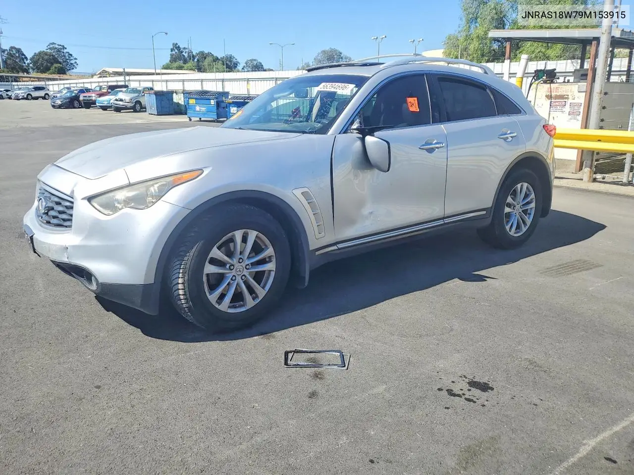 2009 Infiniti Fx35 Base VIN: JNRAS18W79M153915 Lot: 56394696