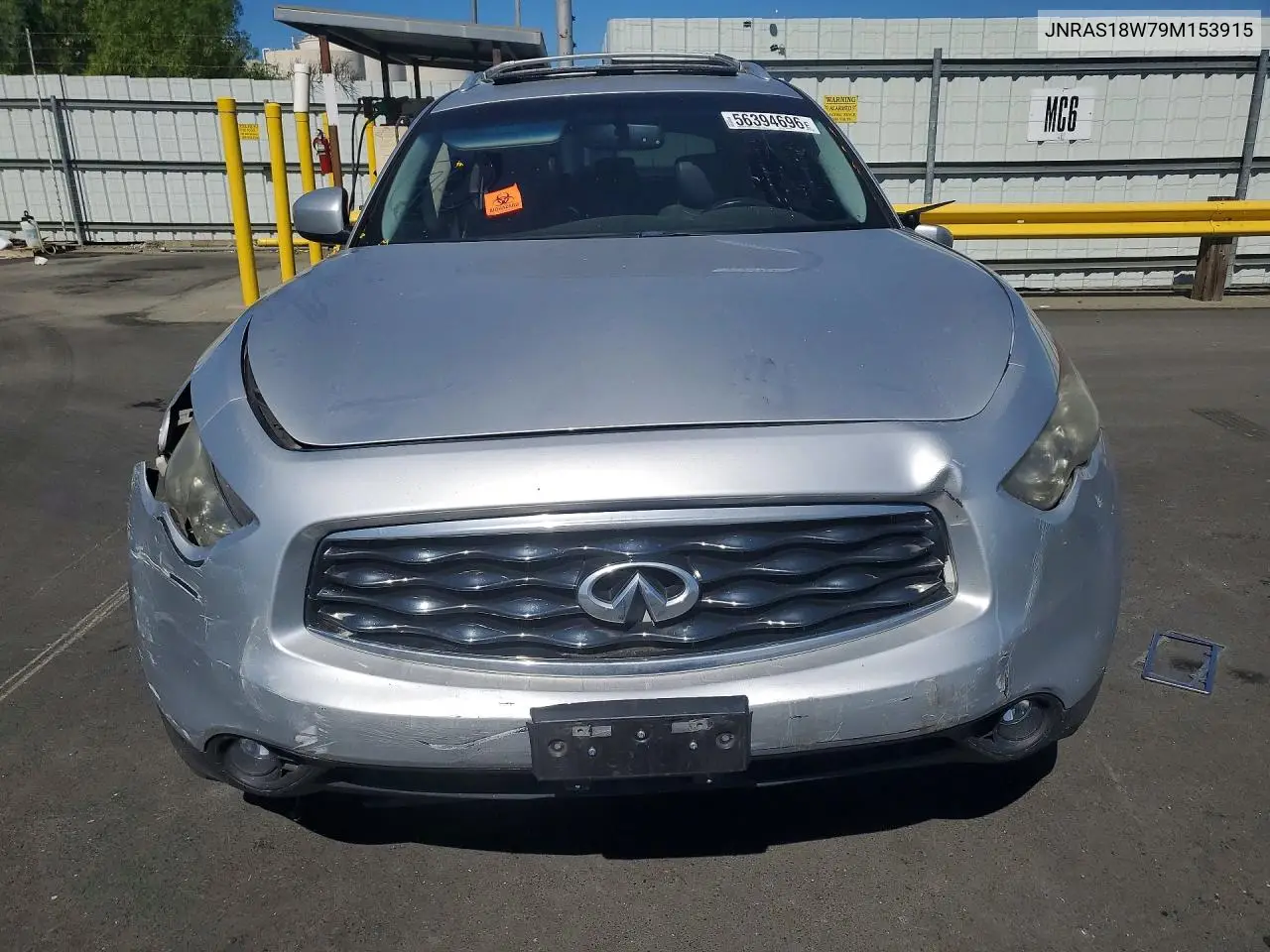 2009 Infiniti Fx35 Base VIN: JNRAS18W79M153915 Lot: 56394696