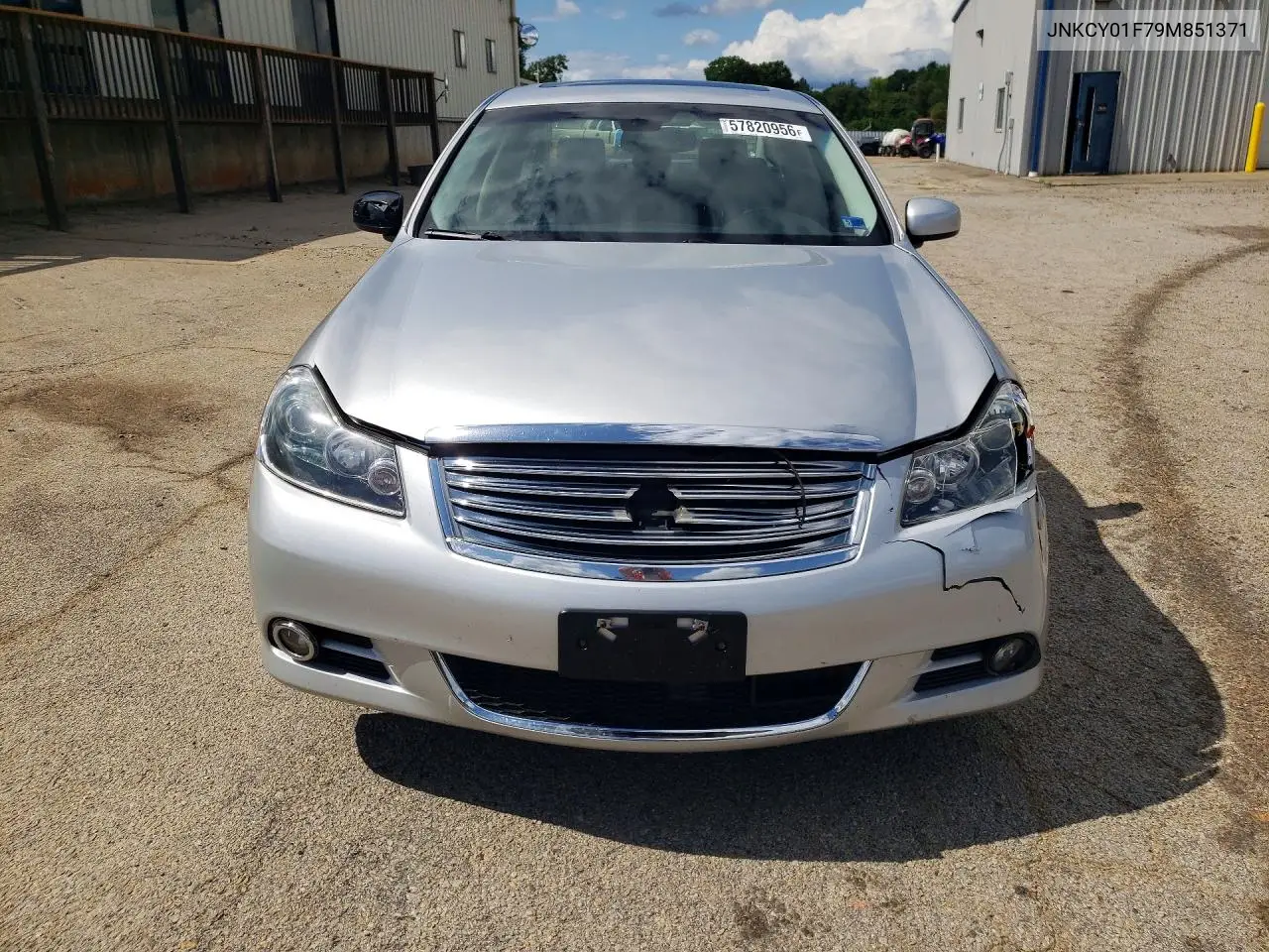 2009 Infiniti M35 X VIN: JNKCY01F79M851371 Lot: 57820956