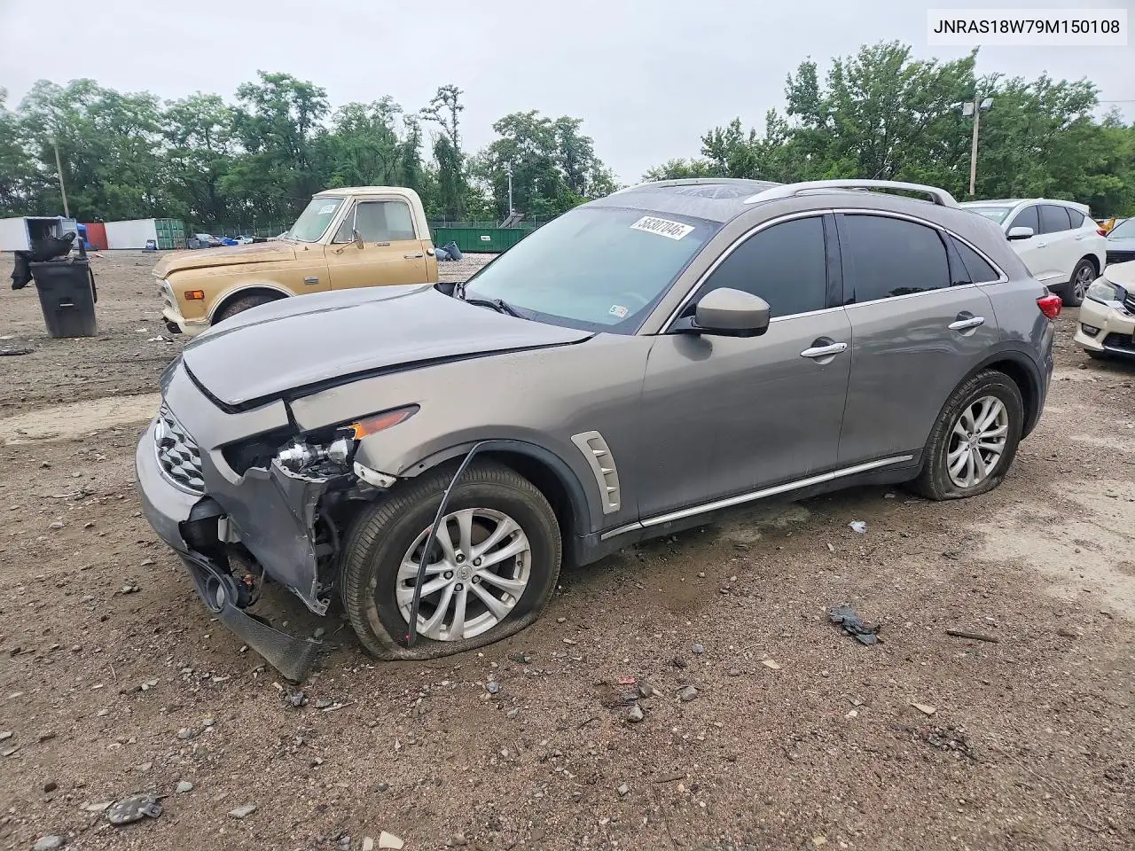 2009 Infiniti Fx35 Base VIN: JNRAS18W79M150108 Lot: 58307046