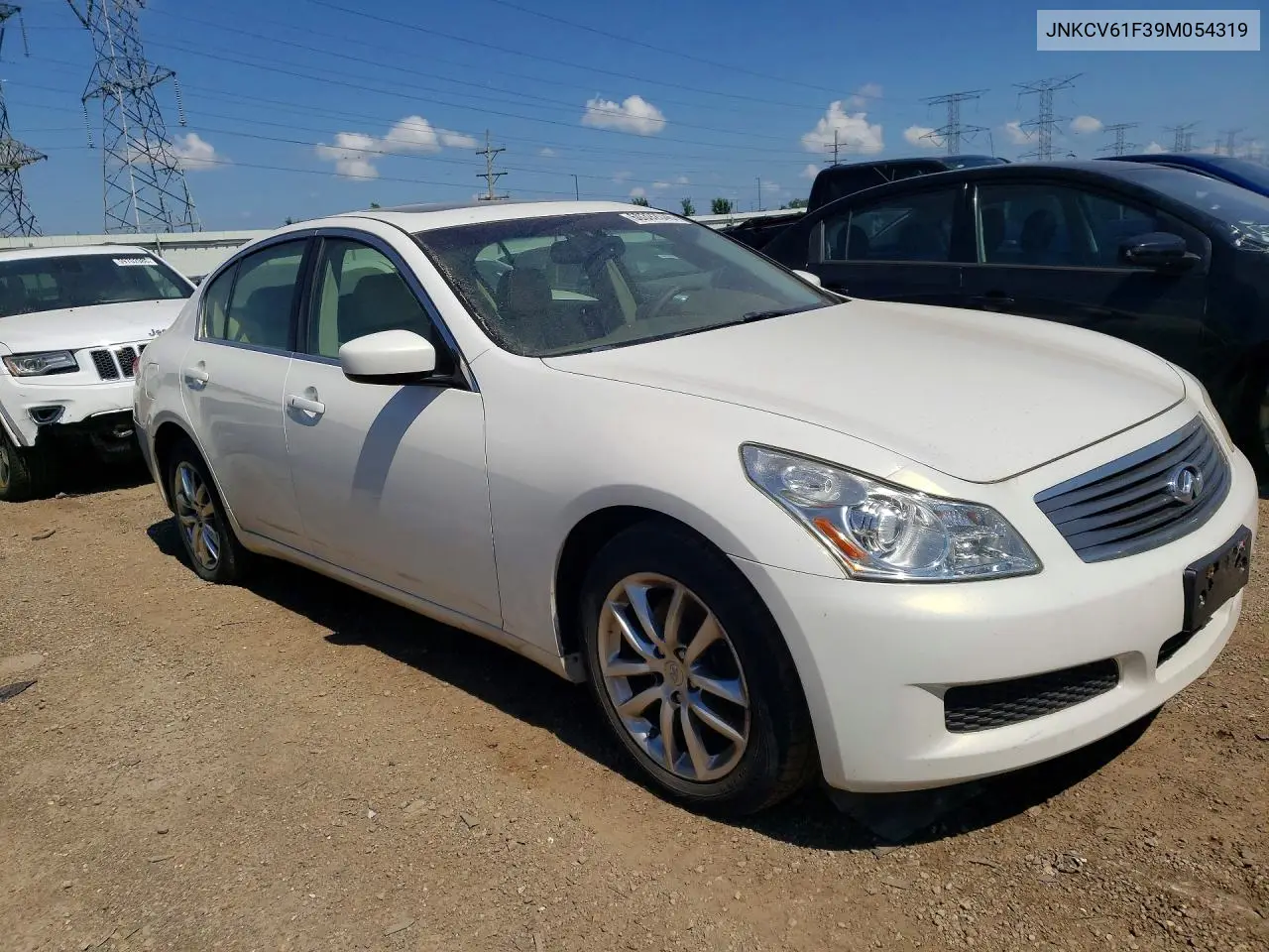 2009 Infiniti G37 Sedan X VIN: JNKCV61F39M054319 Lot: 60392046