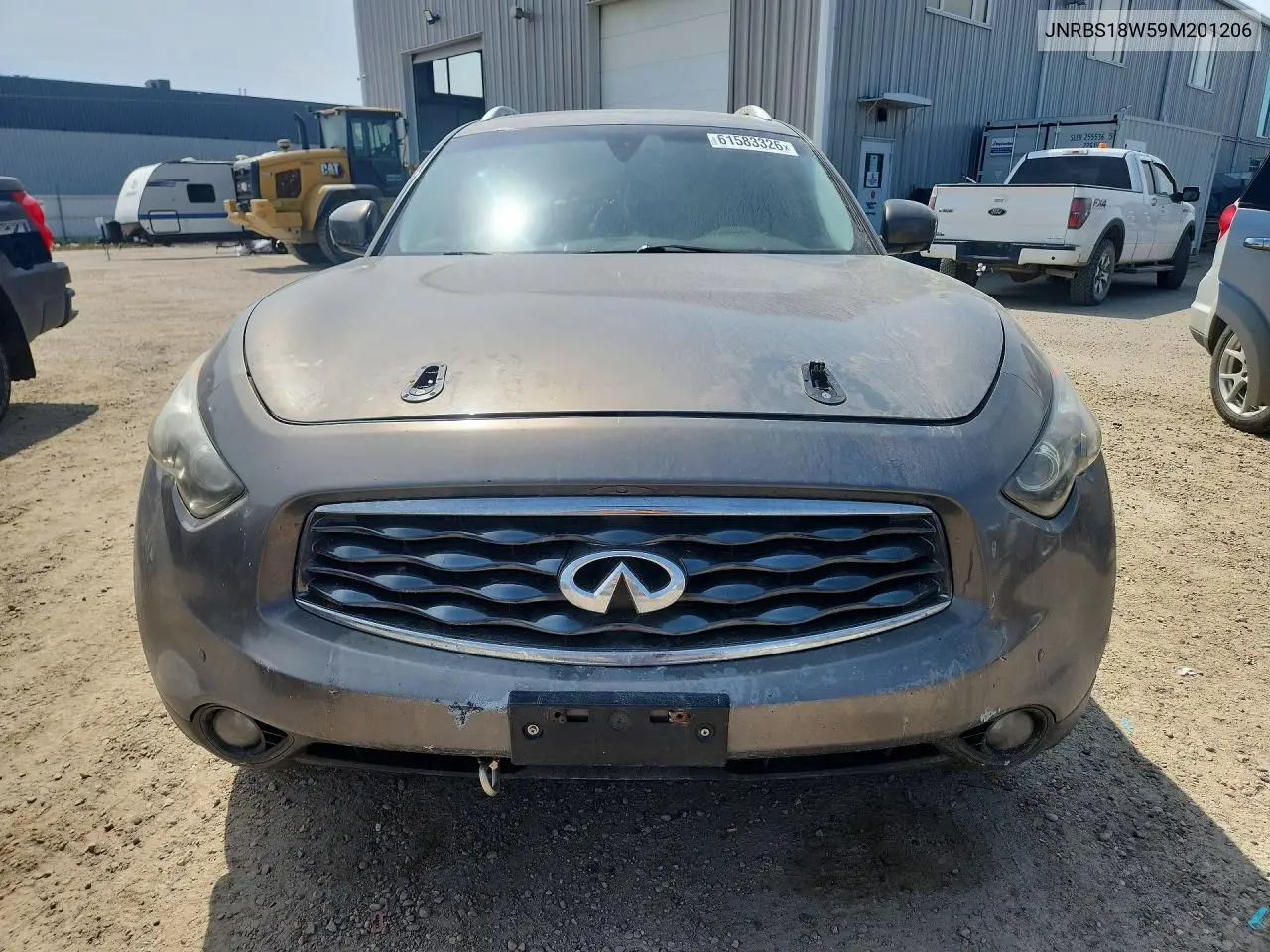2009 Infiniti Fx50 Base VIN: JNRBS18W59M201206 Lot: 61583326