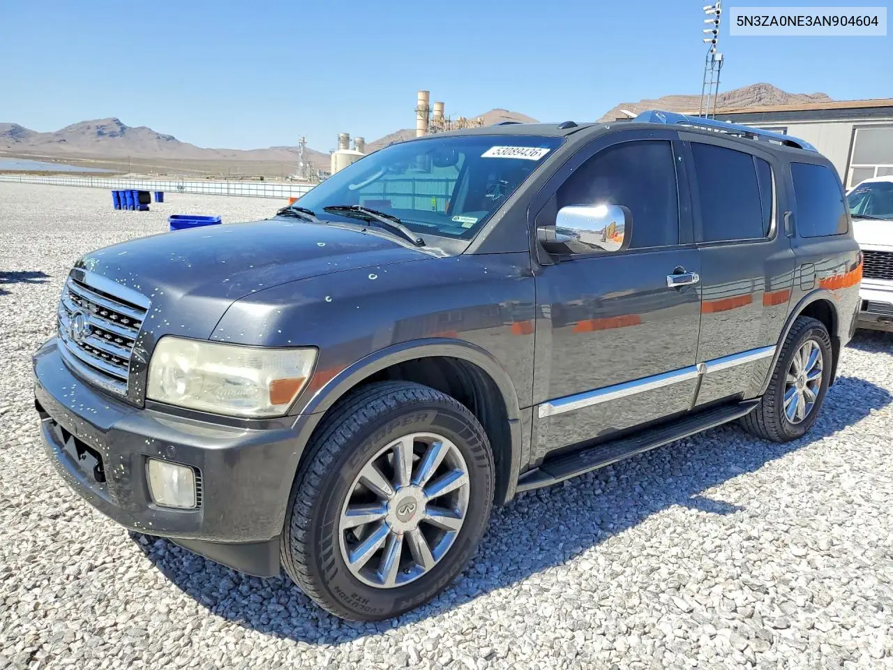 2010 Infiniti Qx56 Base VIN: 5N3ZA0NE3AN904604 Lot: 53089436