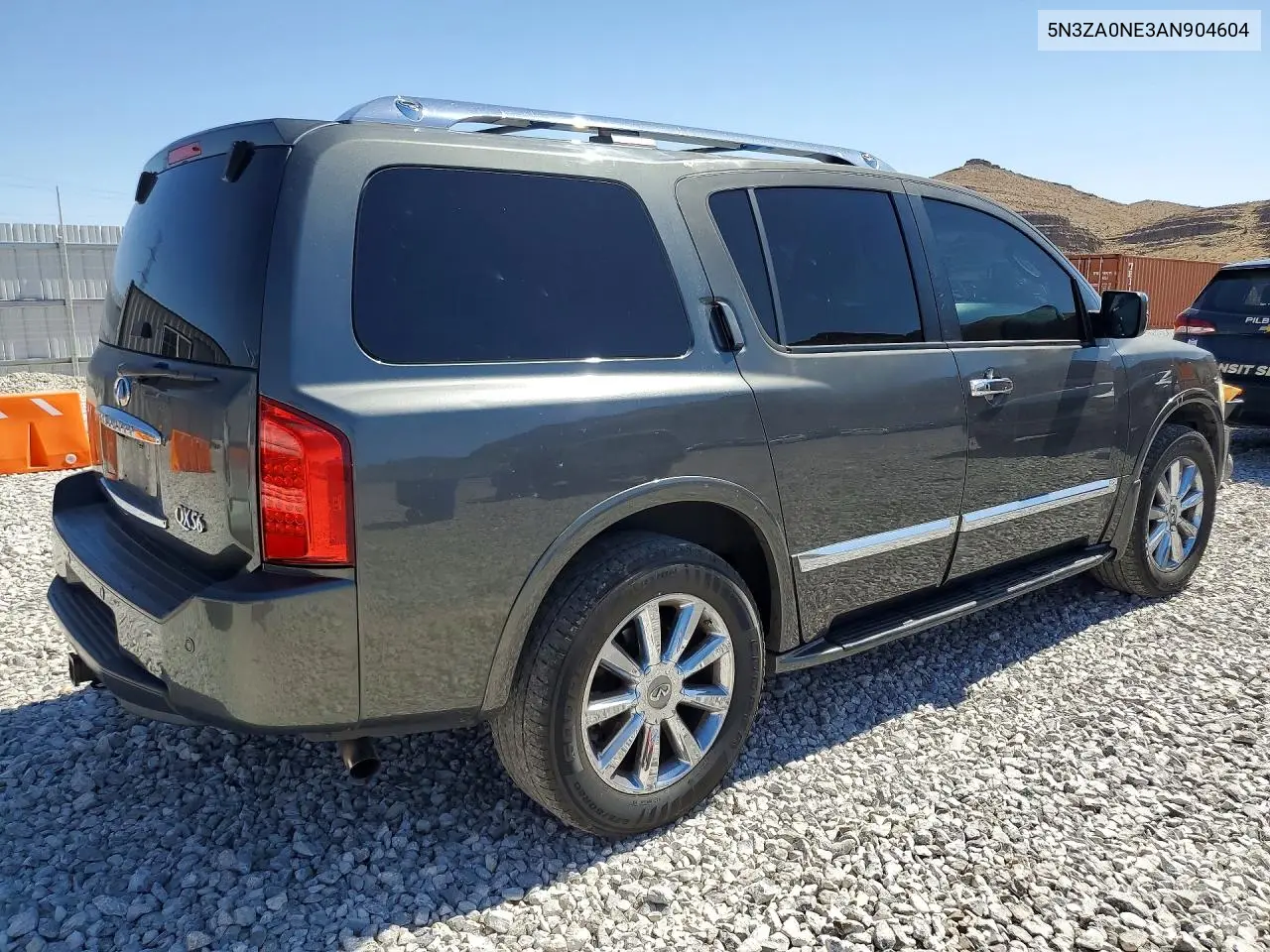 2010 Infiniti Qx56 Base VIN: 5N3ZA0NE3AN904604 Lot: 53089436