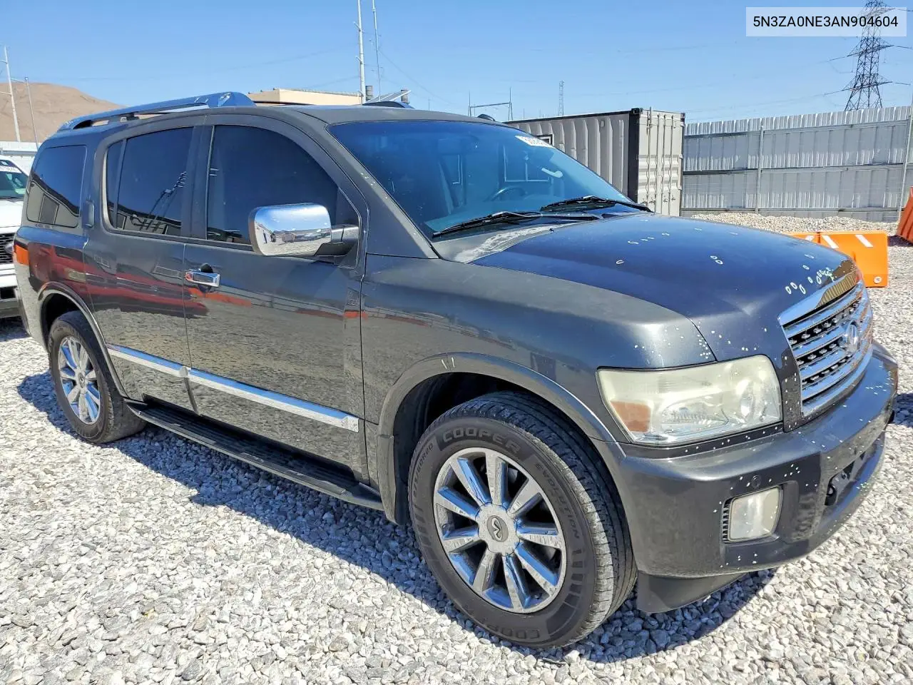 2010 Infiniti Qx56 Base VIN: 5N3ZA0NE3AN904604 Lot: 53089436