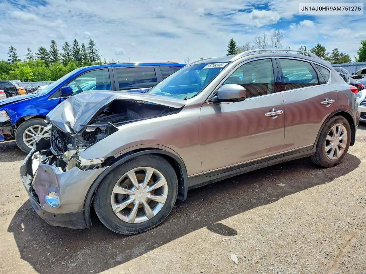 2010 Infiniti Ex35 Base VIN: JN1AJ0HR9AM751275 Lot: 55278346