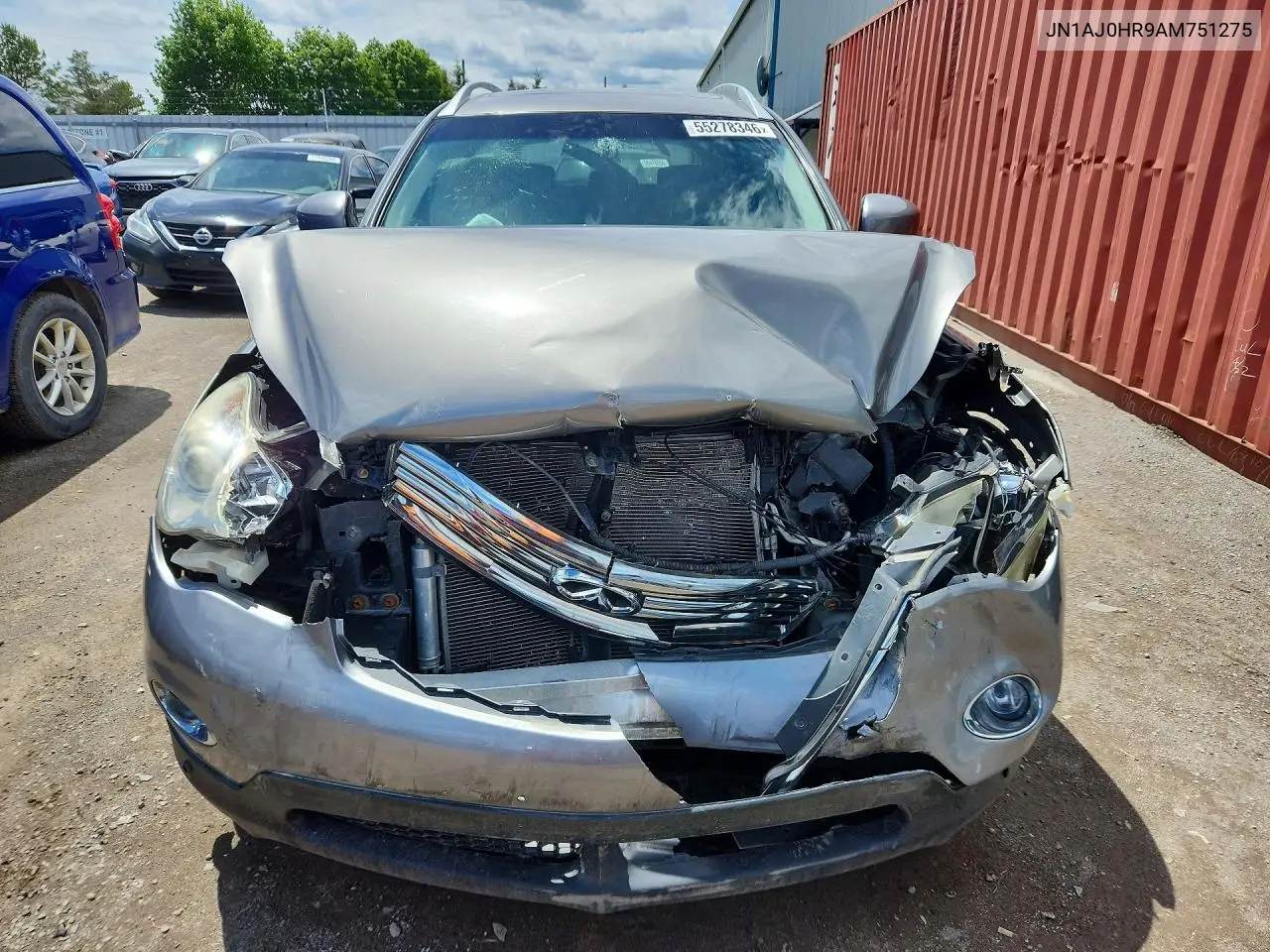 2010 Infiniti Ex35 Base VIN: JN1AJ0HR9AM751275 Lot: 55278346