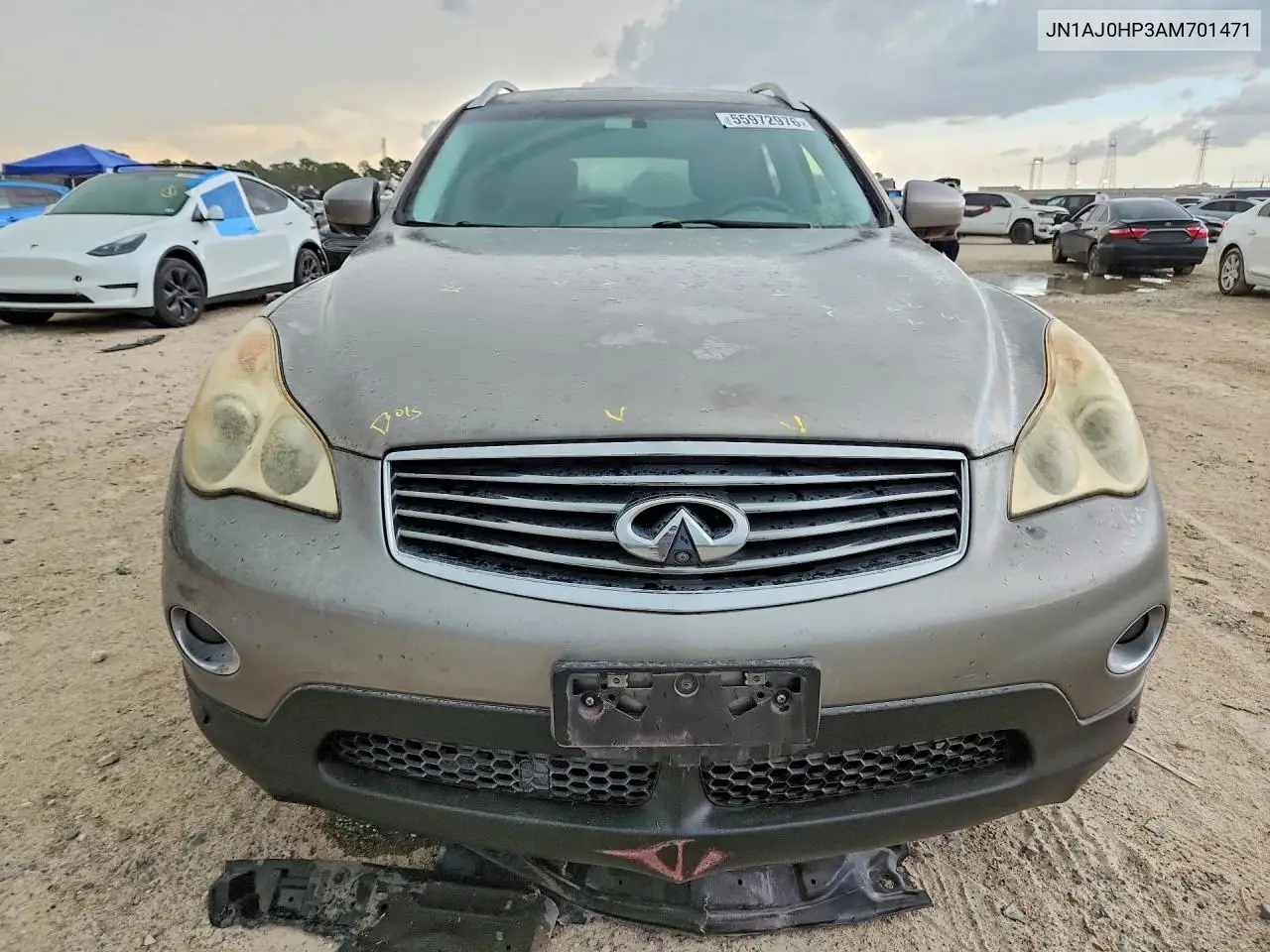 2010 Infiniti Ex35 Base VIN: JN1AJ0HP3AM701471 Lot: 55972976