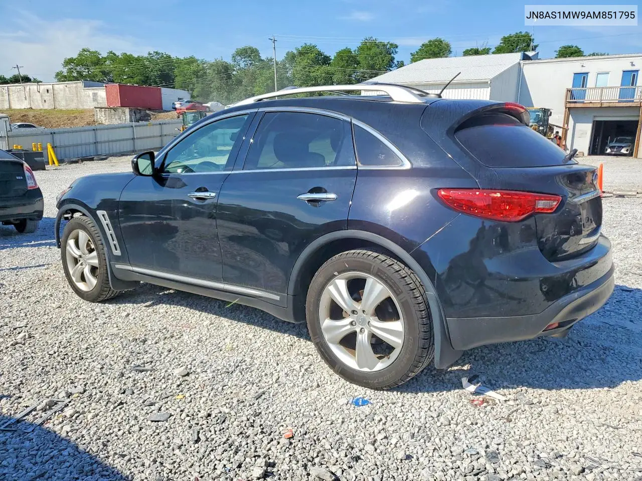 2010 Infiniti Fx35 Base VIN: JN8AS1MW9AM851795 Lot: 56031016