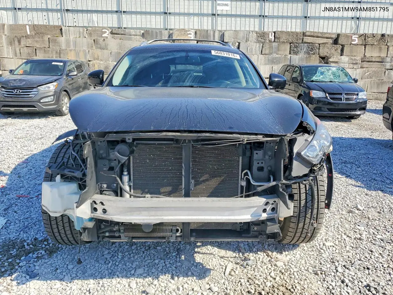 2010 Infiniti Fx35 Base VIN: JN8AS1MW9AM851795 Lot: 56031016