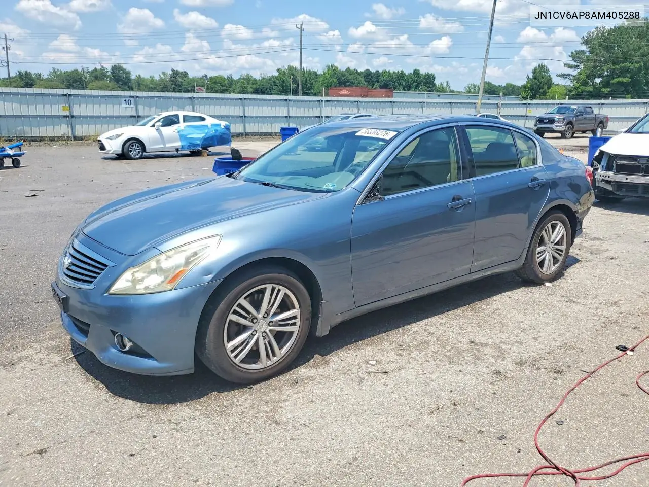 2010 Infiniti G37 Sedan Base VIN: JN1CV6AP8AM405288 Lot: 56588276