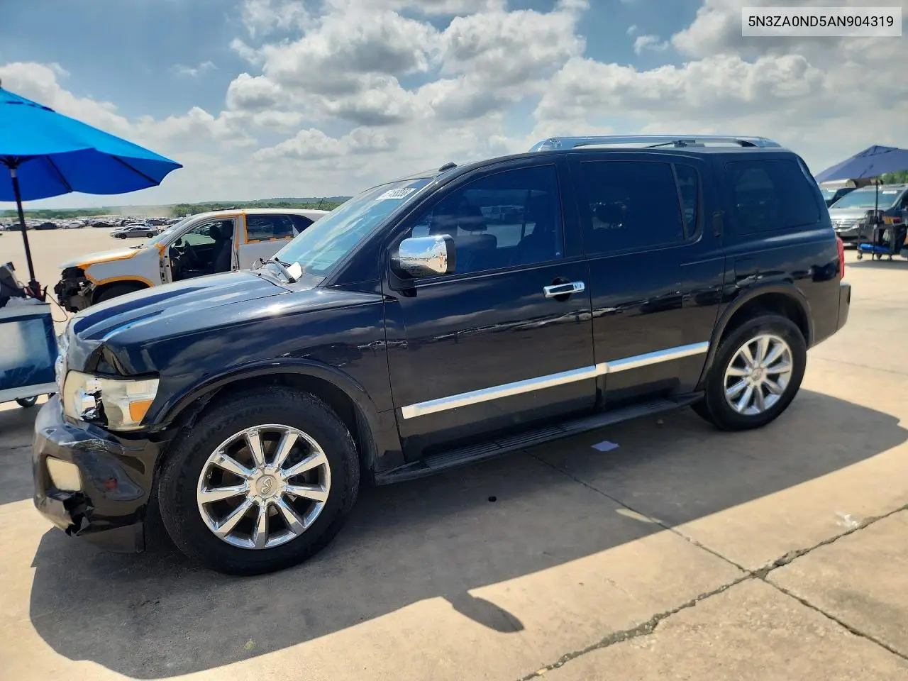 2010 Infiniti Qx56 Base VIN: 5N3ZA0ND5AN904319 Lot: 57488556
