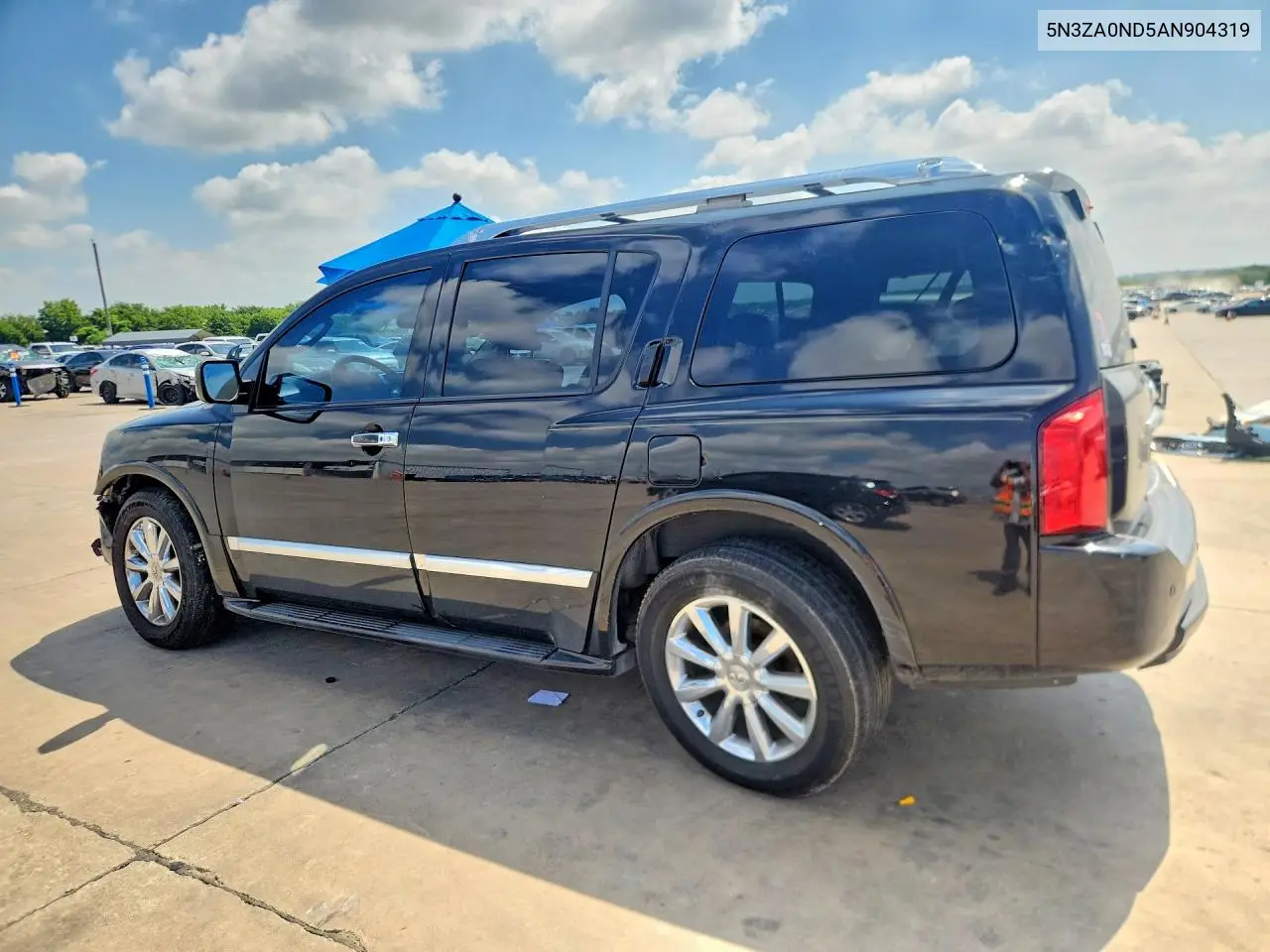 2010 Infiniti Qx56 Base VIN: 5N3ZA0ND5AN904319 Lot: 57488556
