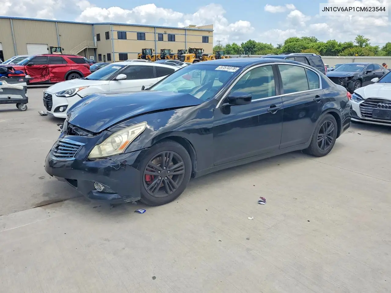 2010 Infiniti G37 VIN: JN1CV6AP1CM623544 Lot: 57570376
