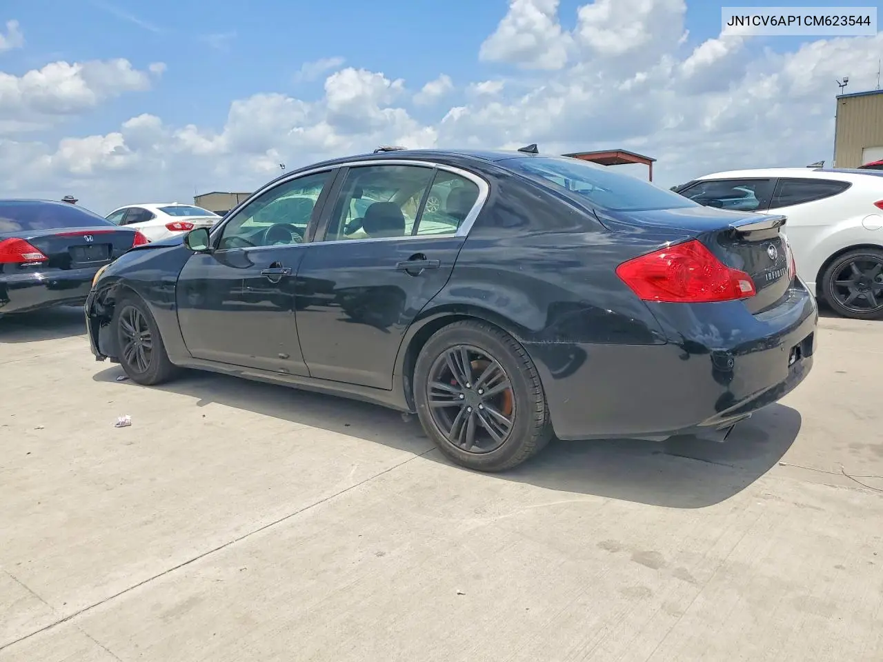 2010 Infiniti G37 VIN: JN1CV6AP1CM623544 Lot: 57570376