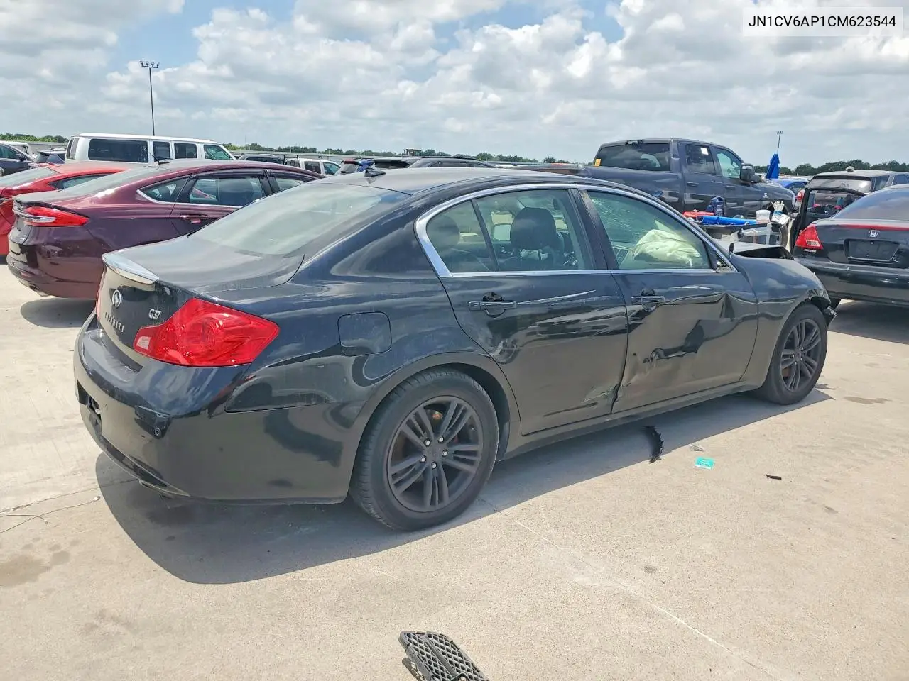 2010 Infiniti G37 VIN: JN1CV6AP1CM623544 Lot: 57570376