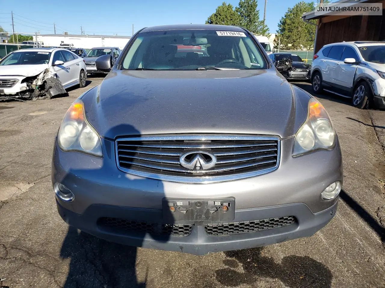 2010 Infiniti Ex35 Base VIN: JN1AJ0HR4AM751409 Lot: 57719416