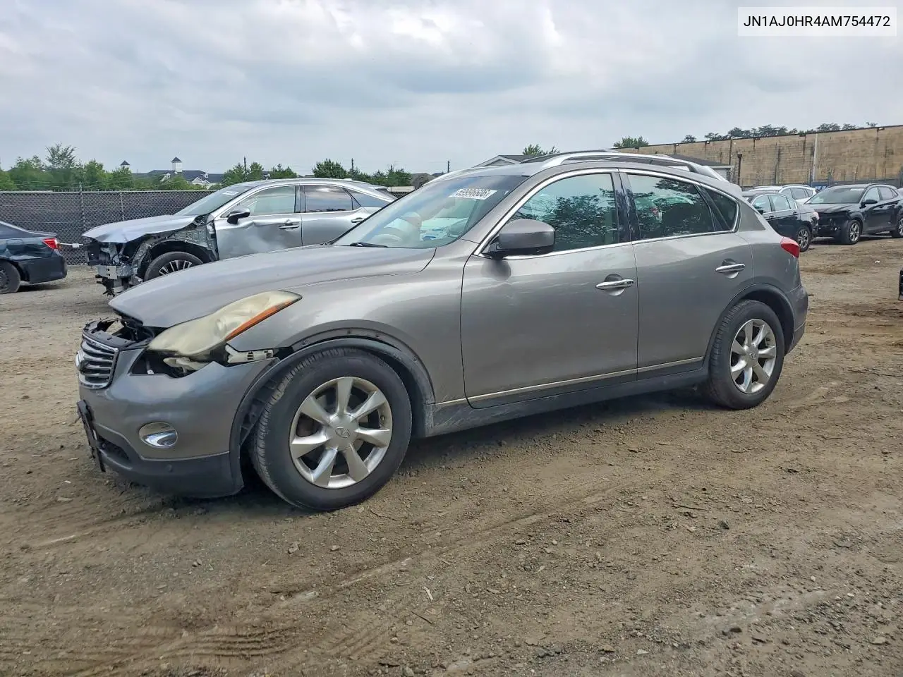 2010 Infiniti Ex35 Base VIN: JN1AJ0HR4AM754472 Lot: 59996606