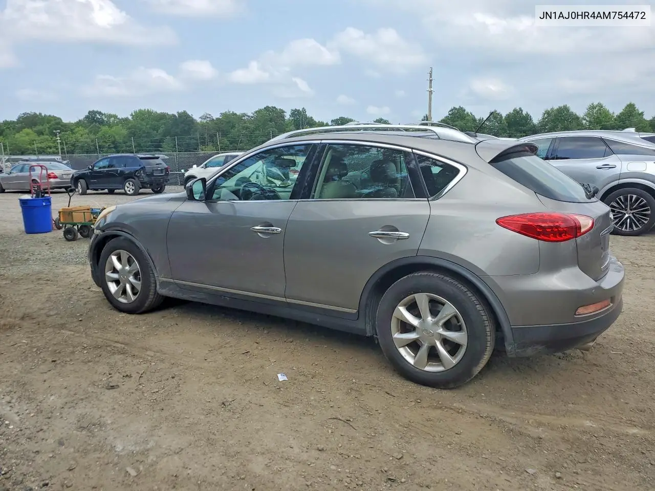 2010 Infiniti Ex35 Base VIN: JN1AJ0HR4AM754472 Lot: 59996606