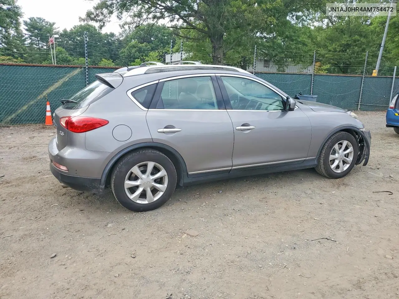 2010 Infiniti Ex35 Base VIN: JN1AJ0HR4AM754472 Lot: 59996606