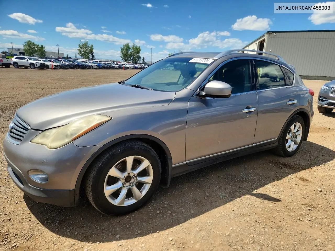 2010 Infiniti Ex35 Base/Journey VIN: JN1AJ0HR0AM758003 Lot: 61019006