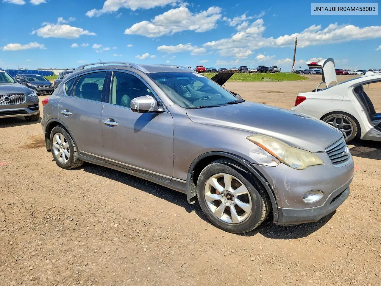 2010 Infiniti Ex35 Base/Journey VIN: JN1AJ0HR0AM758003 Lot: 61019006