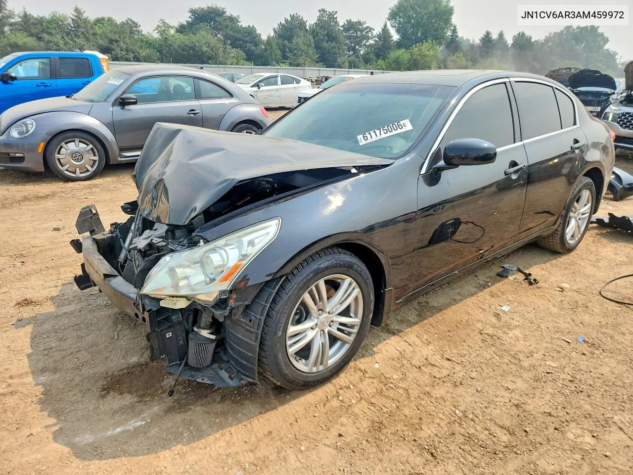 2010 Infiniti G37 Sedan X VIN: JN1CV6AR3AM459972 Lot: 61175006