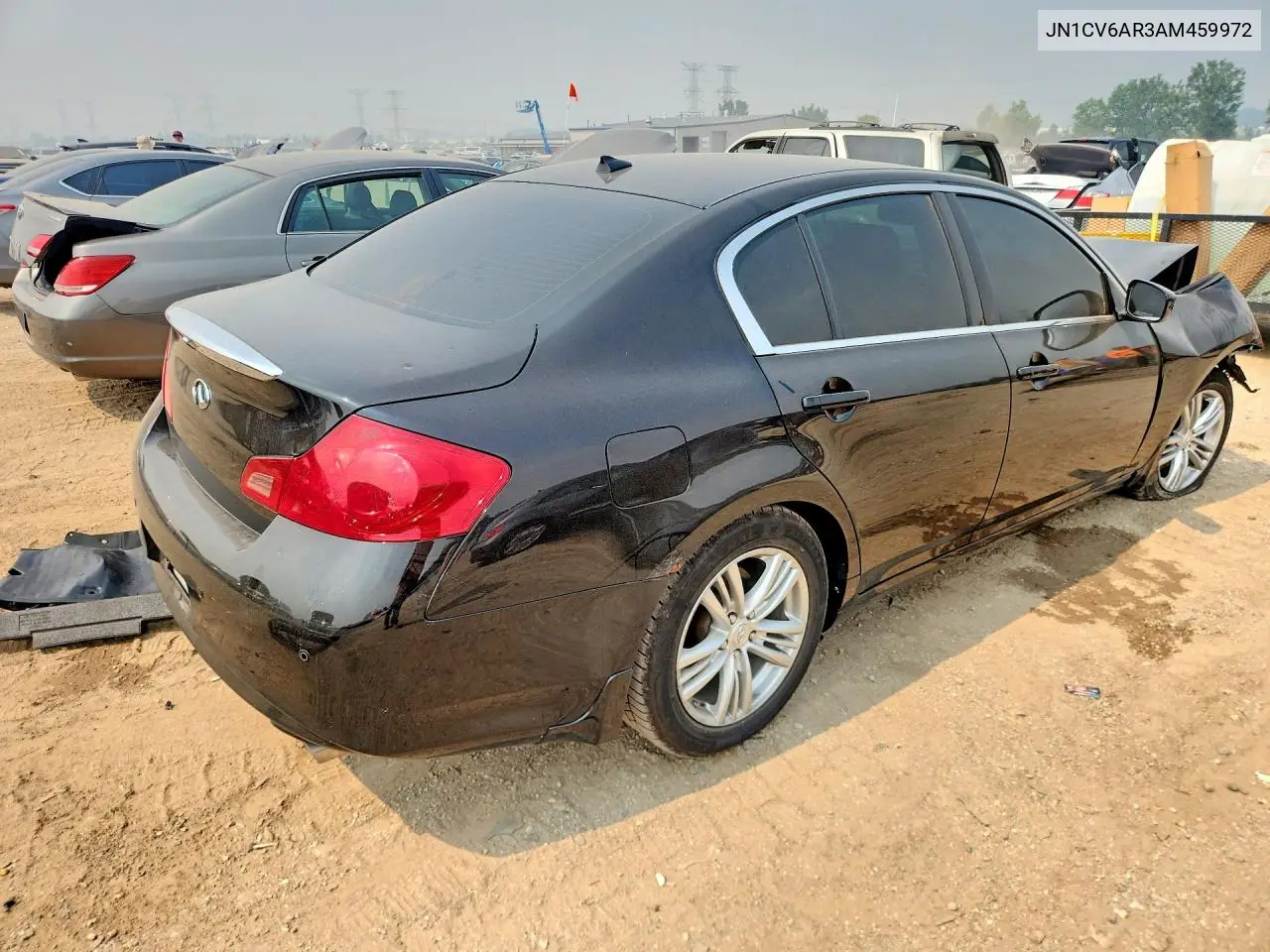 2010 Infiniti G37 Sedan X VIN: JN1CV6AR3AM459972 Lot: 61175006