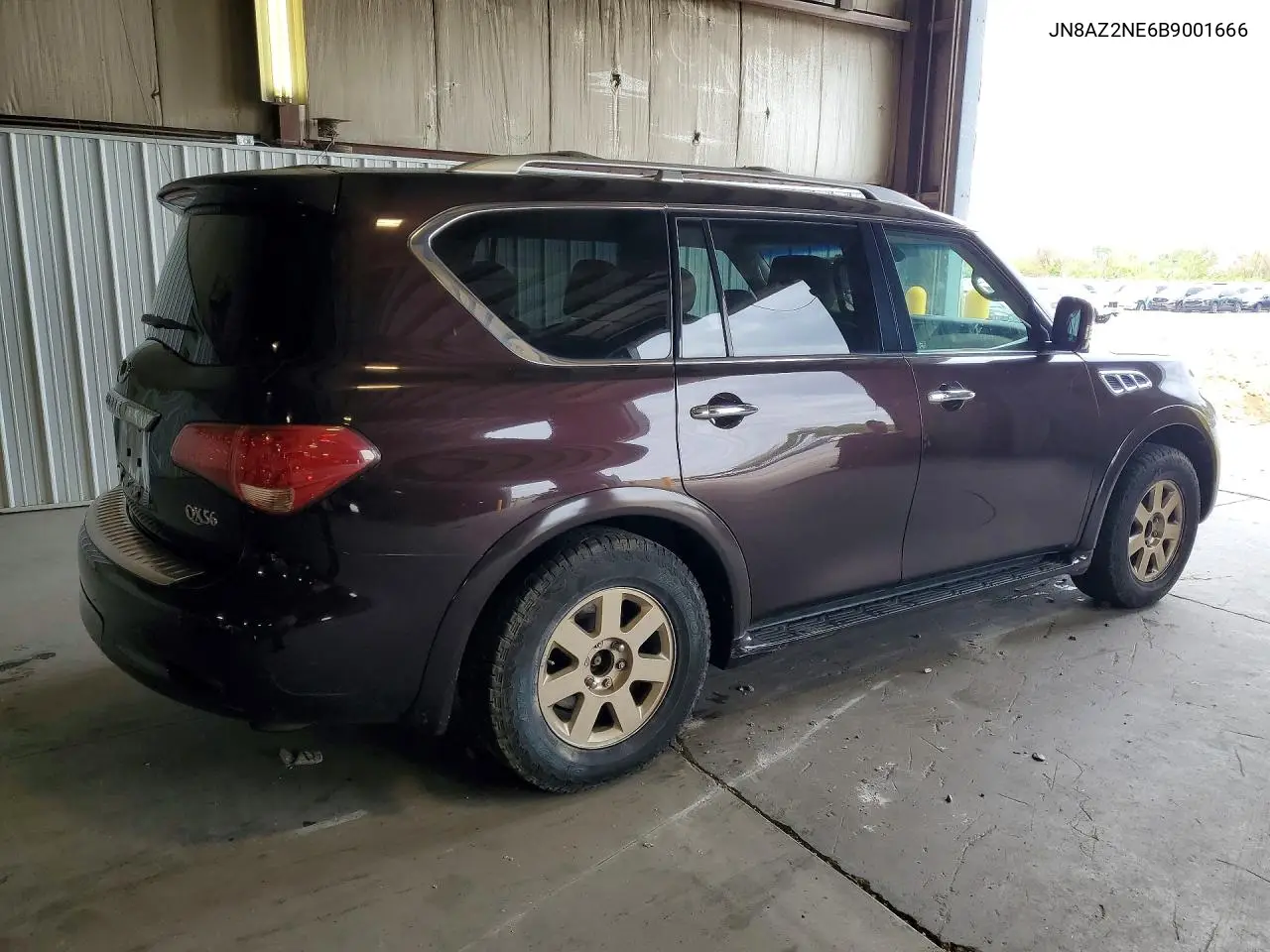 2011 Infiniti Qx56 VIN: JN8AZ2NE6B9001666 Lot: 52208156