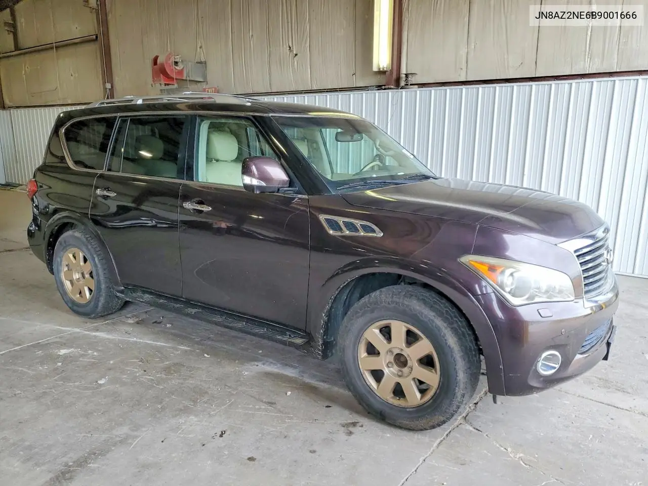 2011 Infiniti Qx56 VIN: JN8AZ2NE6B9001666 Lot: 52208156