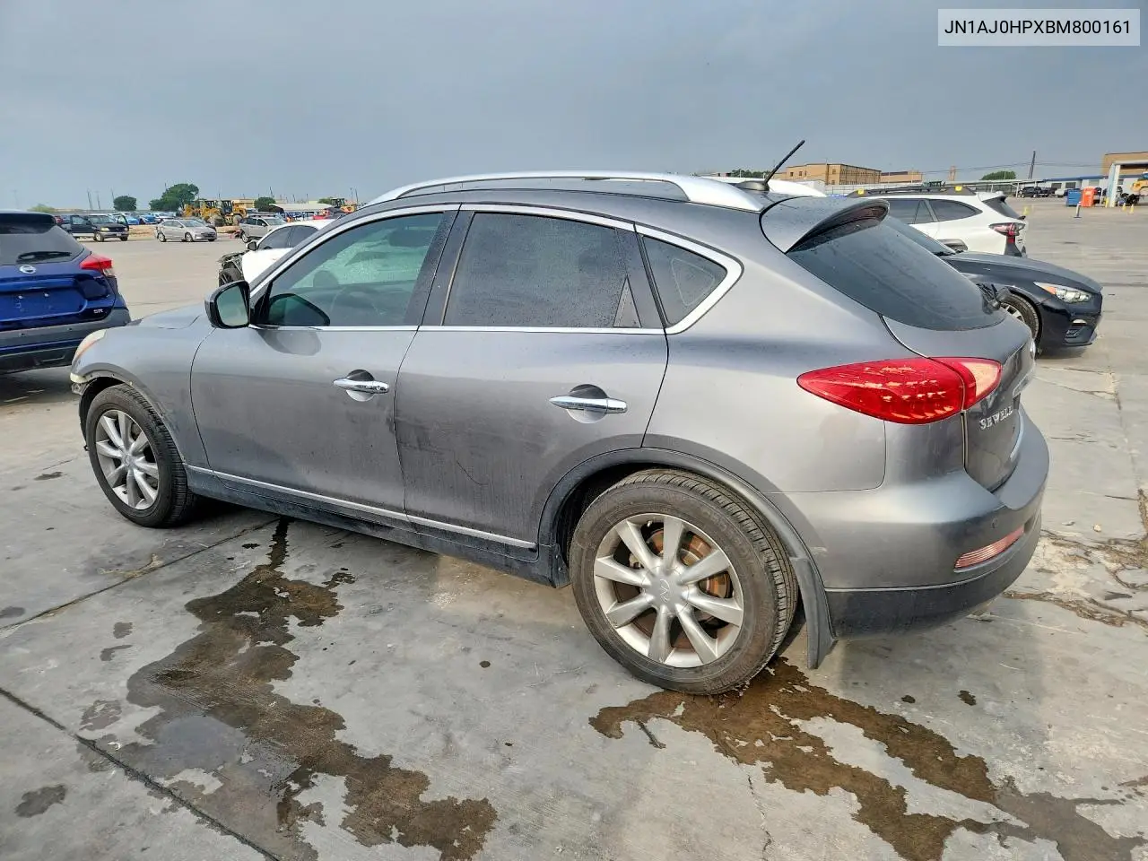 2011 Infiniti Ex35 Base VIN: JN1AJ0HPXBM800161 Lot: 54004186