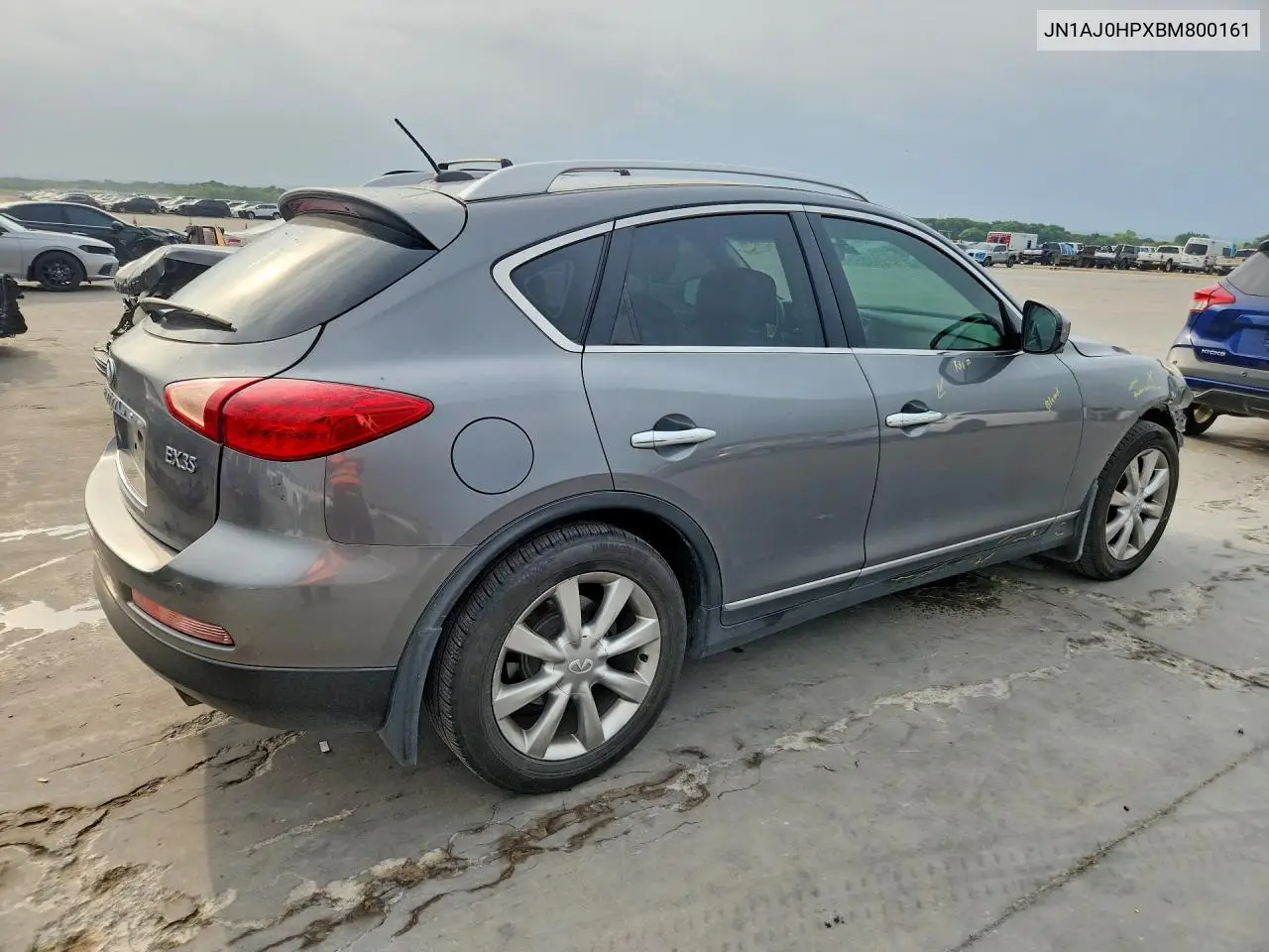 2011 Infiniti Ex35 Base VIN: JN1AJ0HPXBM800161 Lot: 54004186