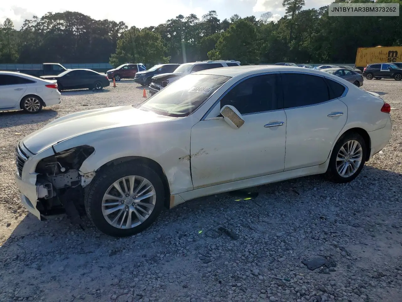 2011 Infiniti M37 X VIN: JN1BY1AR3BM373262 Lot: 56840846
