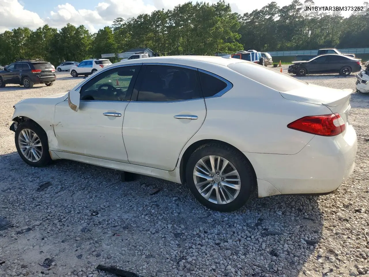 2011 Infiniti M37 X VIN: JN1BY1AR3BM373262 Lot: 56840846