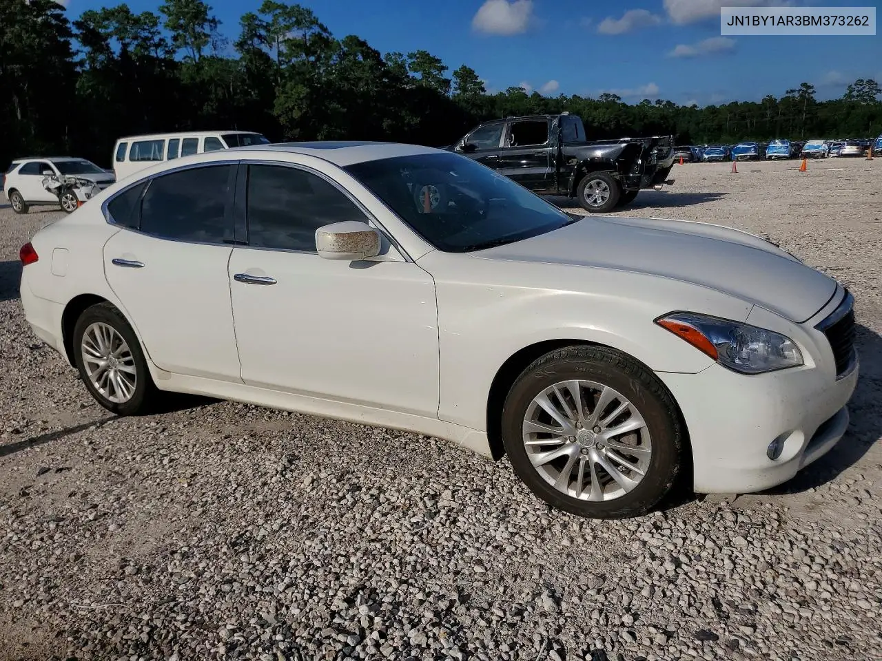 2011 Infiniti M37 X VIN: JN1BY1AR3BM373262 Lot: 56840846